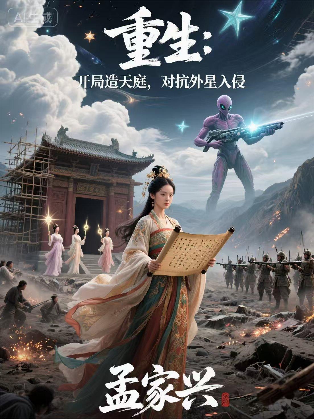 重生：开局造天庭，对抗外星入侵