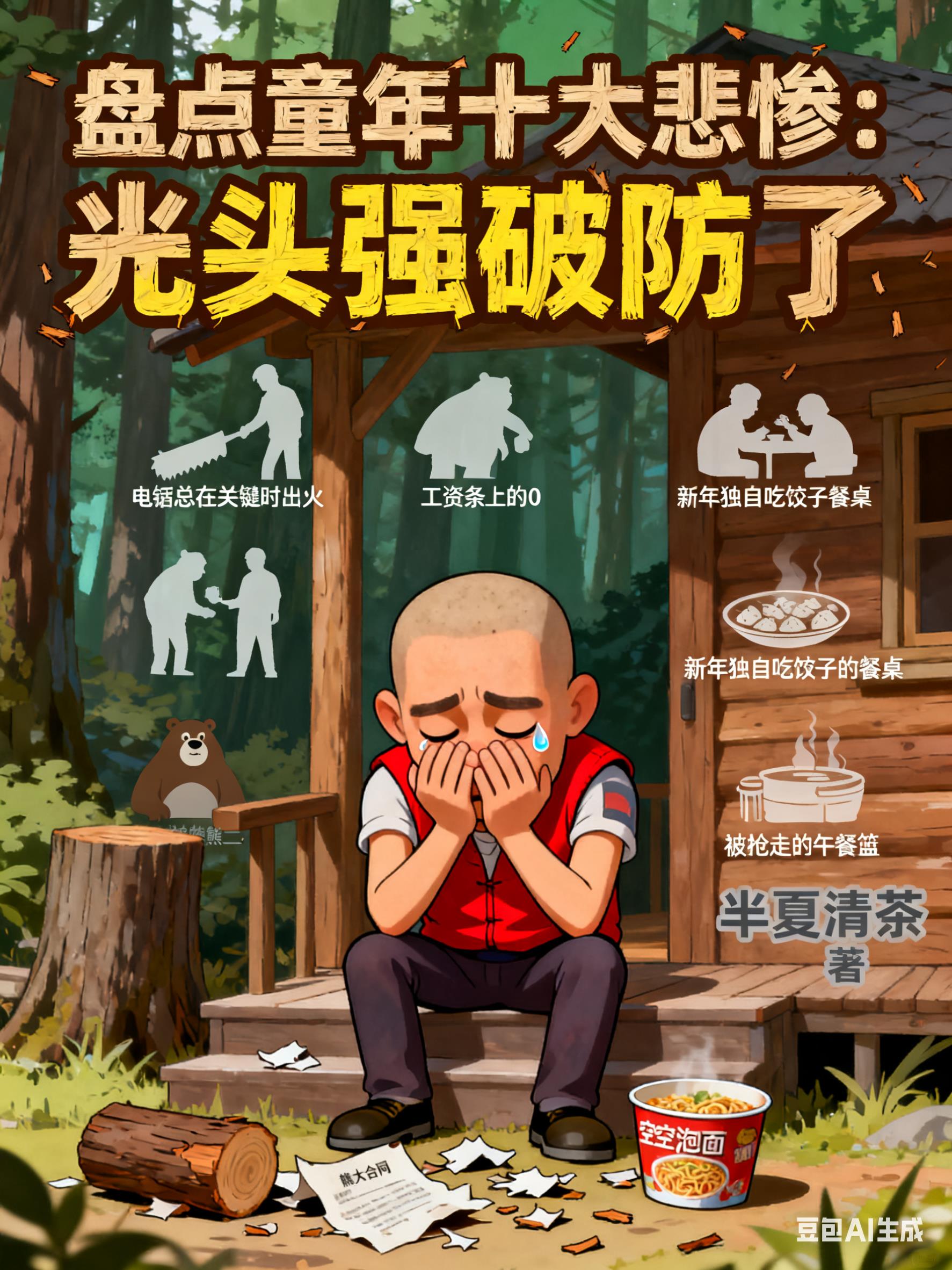 盘点童年十大悲惨:光头强破防了