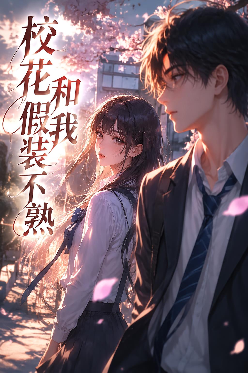 校花和我假装不熟