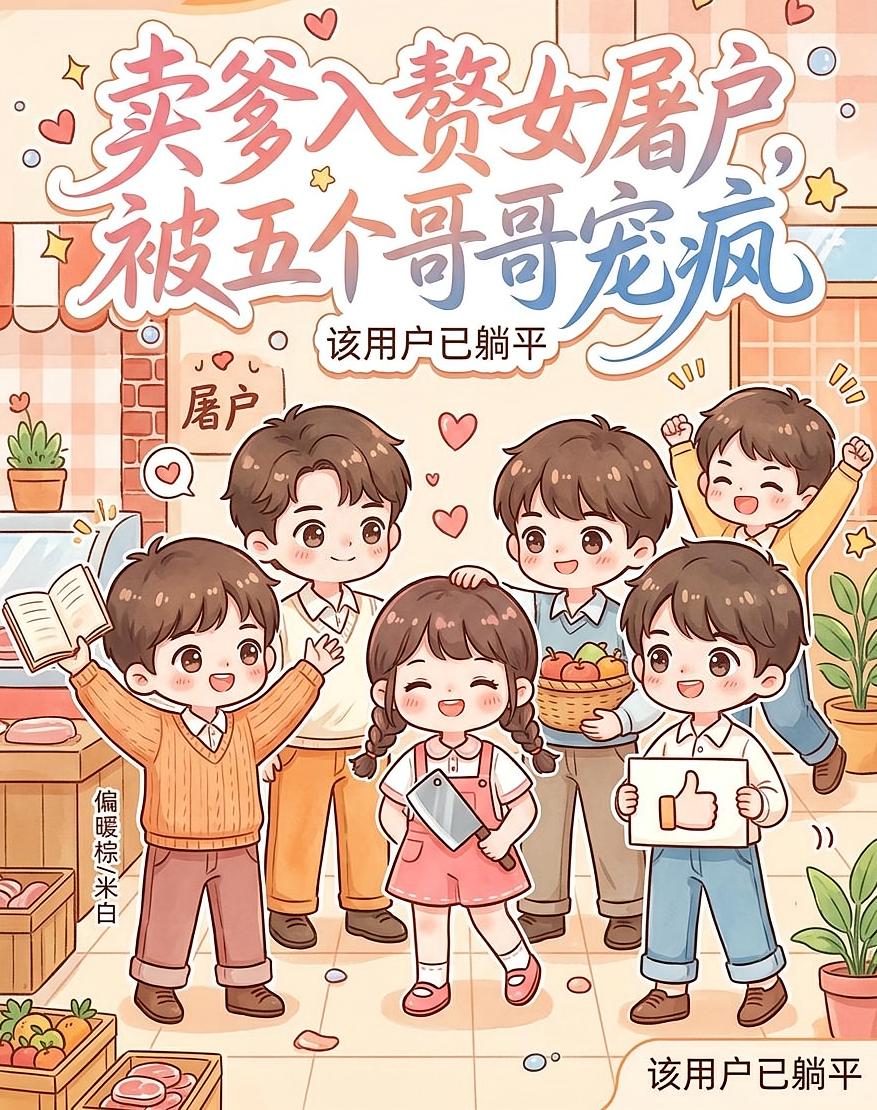 卖爹入赘女屠户,被五个哥哥宠疯