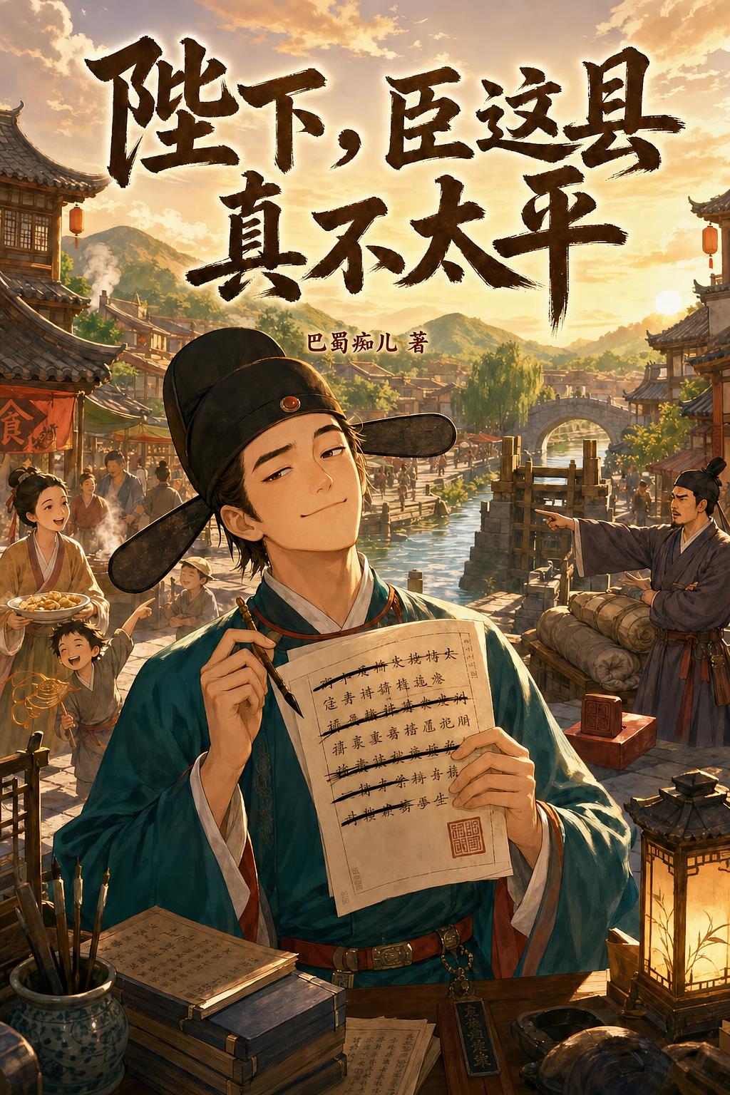 陛下,臣这县真不太平
