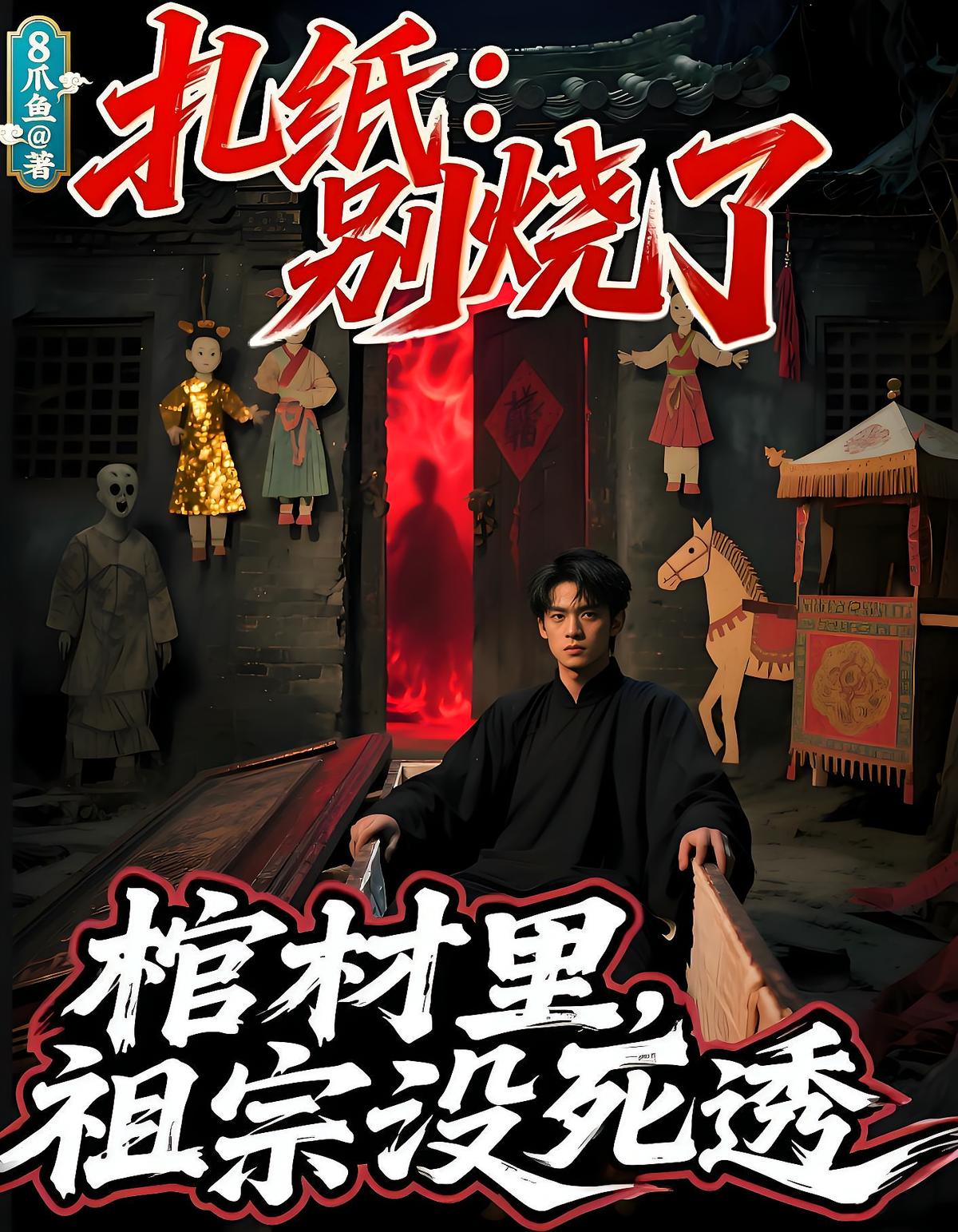 扎纸：别烧了，棺材里祖宗没死透