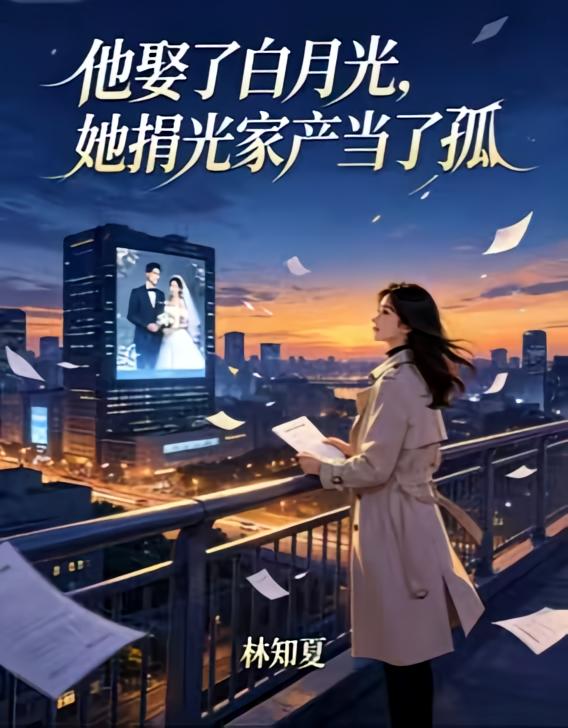 他娶了白月光，她捐光家产当了孤