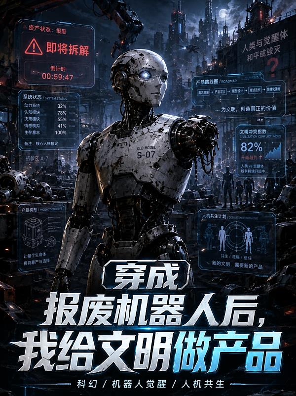 穿成报废机器人,我给文明做产品